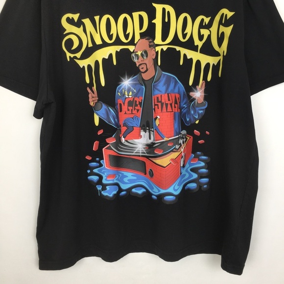 Dogg Supply by Snoop Dogg T-Shirt 3XL Unisex Black Graphic Music Concert Tee - Picture 9 of 13